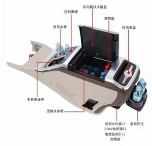 Accoudoir de haute qualité pour fourgonnette, accessoires intérieurs de luxe pour voiture, rénovation de <span class=keywords><strong>la</strong></span> console <span class=keywords><strong>centrale</strong></span> de l'automobile avec réfrigérateur - Product Image 2