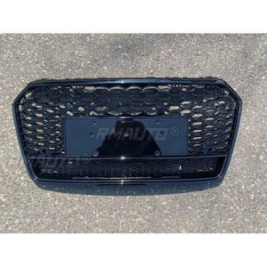 Bandes décoratives pour calandre de voiture, accessoires de calandre de course, calandre avant pour Audi A7 S7 2016-2018, pièce extérieure - Product Image 3