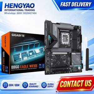 สำหรับโปรเซสเซอร์ Intel Core Ultra เมนบอร์ด GIGABYTE B860 EAGLE WIFI6E Intel B860 ซ็อกเก็ต LGA1851 เมนบอร์ด LGA1851 DDR5 ATX ใหม่ - Product Image 1