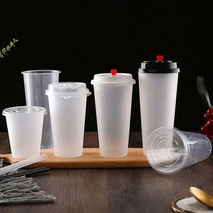 Vasos de Plástico PP Duro Desechables con Impresión Personalizada, 500/700 ml, para Té de Burbujas, Jugos, con Tapas de 90 mm de Diámetro, para Bebidas Frías - Product Image 3
