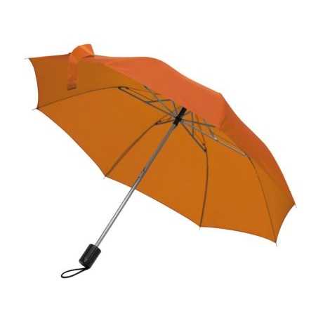 Auto Close 21-Inch Mini Pocket Umbrella Three-Folding 190T Polyester with Protective Cover Telescopic Pocket Umbrella