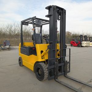 Forklift <span class=keywords><strong>Counterbalance</strong></span> Listrik Penuh Berkualitas, Daya Angkut 1,5-3 Ton, Penggerak Empat Roda dengan Tinggi Angkat 3m-4m untuk Penggunaan Gudang - Product Image 5
