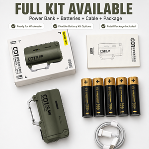 Boîtier <span class=keywords><strong>de</strong></span> batterie externe Carabiner 21700, compartiment à batterie amovible, pack d'alimentation tactique mécanique d'usine - Product Image 6