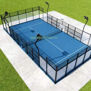 Grand Marque Durable Imperméable Cancha De Padel Chine Padel Court <span class=keywords><strong>Pas</strong></span> <span class=keywords><strong>Cher</strong></span> Prix Extérieur Intérieur Padel Court Classique Panoramique - Product Image 6