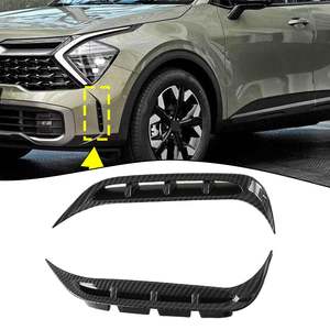 Per <span class=keywords><strong>Mercedes</strong></span> <span class=keywords><strong>Benz</strong></span> Classe <span class=keywords><strong>S</strong></span> W222, Alette Paraurti Anteriore in Fibra di Carbonio, Coperture Prese d'Aria, Styling Esterno per Modelli S400 S550 Sport - Product Image 5
