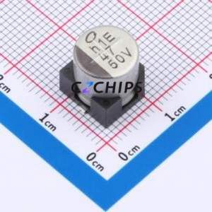 Condensador Electrolítico de Aluminio SMD UUE1H470MNS1GS, D10xL10mm 47uF 20% 50V 87.1mA-120Hz - Product Image 1