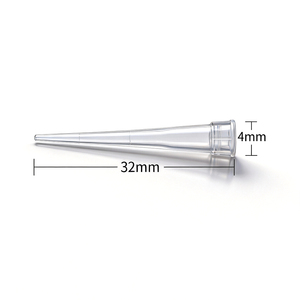 Embouts de pipette courts de type sac blanc de 10 µL, spécifiques au laboratoire, embouts de pipette universels, en matériau PP. - Product Image 3