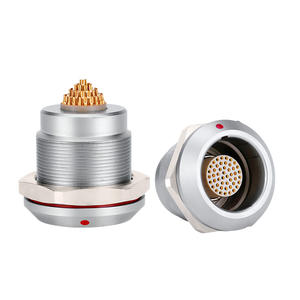 定制K系列FGG EGG 0K 1K 2K 3K 4K多针2Pin-48Pin公母连接器圆形推拉式自锁连接器 - Product Image 1