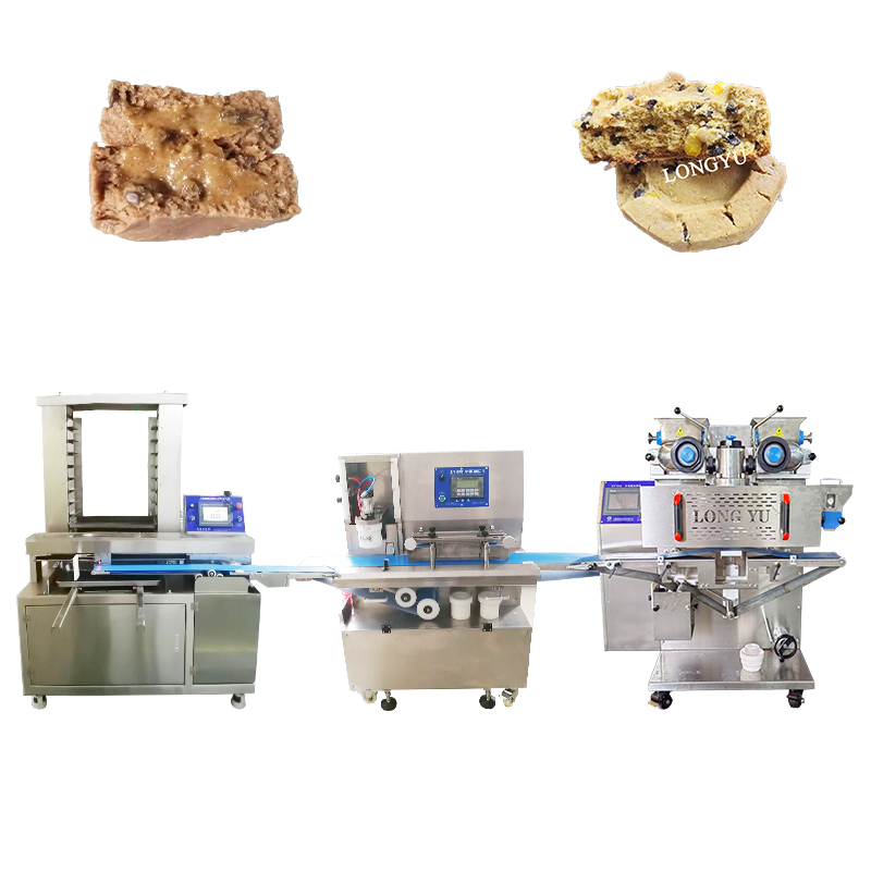 Encrusting Cookies Machine Production Line Automatic