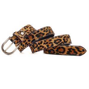Ceinture en cuir véritable et cachemire haut de gamme pour femme, style rétro polyvalent avec boucle, tendance européenne et américaine, personnalisable par le fabricant - Product Image 2