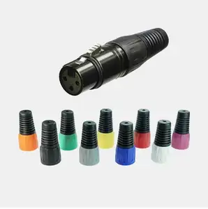 Hoge Kwaliteit Podium Verlichting Microfoon Dmx Xlr Mannelijke En Vrouwelijke Audio Video 3Pin 5Pin Dmx Xlr Connector