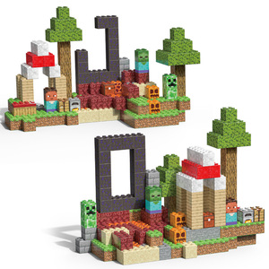 Set de Construcción de 40 Piezas ABS My Assembled <span class=keywords><strong>World</strong></span>, Escena de Mina Subterránea con Espadas, Kit de Rompecabezas Educativo - Product Image 4