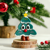Bougie de Noël en Gros, Cire de Soja Parfumée, Aromathérapie, Dessin Animé Mignon, Faite à la Main, Créative, Esthétique, Décoration Maison, Cadeau de Fête