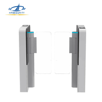 Dispositif de contrôle d'accès de porte de tourniquet HF ST01 porte de porte de vitesse rapide se connecter avec barrière de porte d'école de reconnaissance faciale rs485