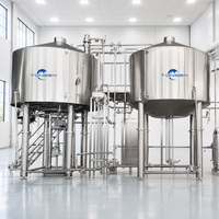 Fermenteur sous pression en acier inoxydable TONSEN 500L-5000L avec contrôle automatique pour brasseries industrielles