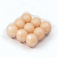 Barquette à œufs thermoformée de qualité alimentaire pour élevage avicole, emballage logistique antichoc en gros, boîte personnalisée