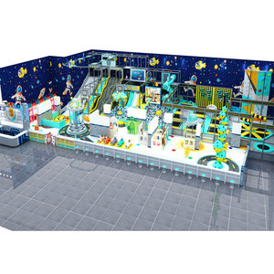 Không gian mô-đun phiêu lưu hệ thống chơi mềm với Đường Hầm trượt cho trẻ mới biết đi và trẻ em sân chơi trong nhà - Product Image 3