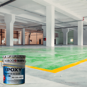 NOROO-NAPAO Epoxy <b>Floor</b> Coating 932 Cool <b>Green</b> C Liquid Building <b>Paint</b> for Factory Warehouse - Product Image 2