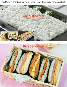 Machine à feuilles de riz automatique, machine à <span class=keywords><strong>sushi</strong></span> commerciale, robot à <span class=keywords><strong>sushi</strong></span>, moteur fourni, équipement de restauration, 3 ans - Product Image 6