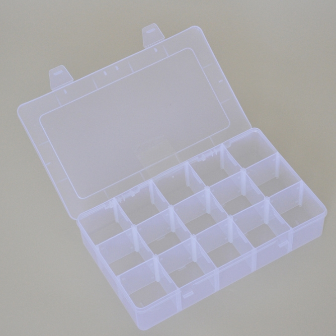 Multi Functional Plastic with Lid Dust-proof Transparent Household Miscellaneous Storage Container