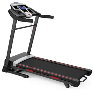 Motor DC Logo kustom Treadmill lipat otomatis Incline berjalan berlari joging mesin Treadmill