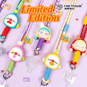 Lindo Cordón para Teléfono con Muñeco de Payaso <span class=keywords><strong>JOKA</strong></span>, Correa Antipérdida de Silicona Suave con Personaje de Dibujos Animados, Accesorio de Moda para Bolsos, Regalo - Product Image 4