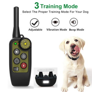 JXG0070-<span class=keywords><strong>Collar</strong></span> de choque para entrenamiento de mascotas, <span class=keywords><strong>500m</strong></span>, Control remoto eléctrico, resistente al agua, 1/2 - Product Image 2