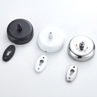 Ligne de vêtements murale rétractable ronde en acier inoxydable 304