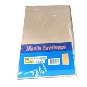 Cancelleria scuola ufficio di buona qualità 80gsm colore marrone <span class=keywords><strong>A4</strong></span> dimensioni 324X229 MM auto-chiudere <span class=keywords><strong>busta</strong></span> Manila - Product Image 6