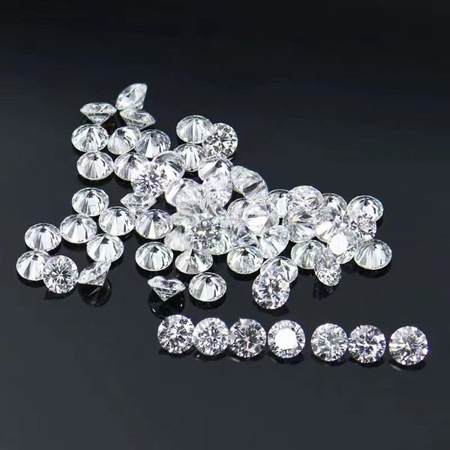 Hemu Round Lab Grown Diamond D Color VVS1/VVS2 IGI Certified Excellent Clarity Loose Stones for Jewelry Making Wholesale