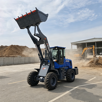 Elektrischer Umweltschutz Chinesische Marke Hochwertiger kompakter Mehrzweck-Cargadora Pay-Vorderrad-Traktor lader 4x4