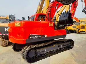 Excavadora Usada DOOSAN DX140LC-9S de 14 Toneladas, Motor DB, Bomba Hidráulica Doosan Mottrol, Válvula KYB, Pocas Horas de Uso, 90% Nueva, 2023, con Video - Product Image 3