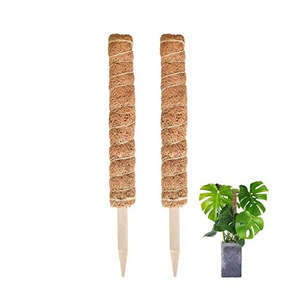 12 Inch 16 Inch 19 Inch Garden Plant Support Stakes Moss Pole for Plants