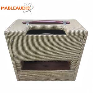 Caja Gabinete de Madera para Amplificador de Guitarra 5F1 Tweed Champ con Chasis, Tela de Rejilla y Cubierta de Vinilo <span class=keywords><strong>Tolex</strong></span> - Product Image 5