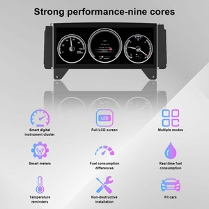 12.3 pouces voiture compteur de vitesse numérique Instrument <span class=keywords><strong>Automobile</strong></span> voiture Lcd tableau de bord compteur de vitesse pour Rolls-Royce Phantom 2004-2013 - Product Image 4