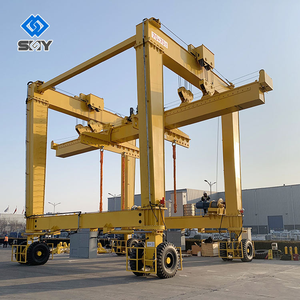 إطار مطاطي للمشي في الهواء الطلق للمستودعات 25 طنًا و 30 طنًا و 50 طنًا عارضة مزدوجة <span class=keywords><strong>RTG</strong></span> - Product Image 5