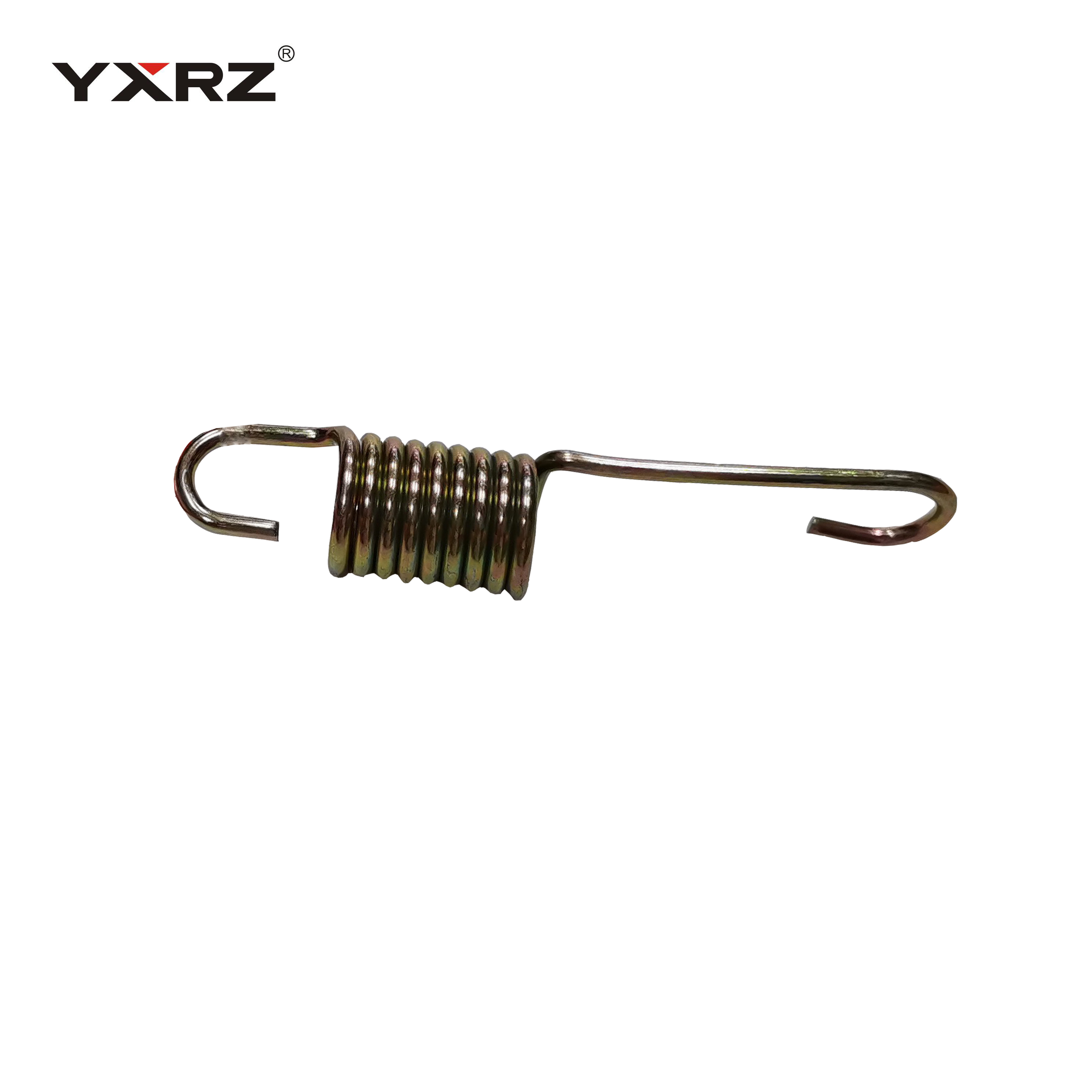 Оригинальная качественная катушка из нержавеющей стали с цинковым покрытием золотого цвета, обратная педаль тормоза для мотоцикла CG, пружина тормозной колодки