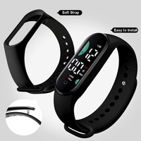 Großhandel M9 Touchscreen LED-Armbanduhr Reloj Elektronische Wasserdichte Armbanduhr für Herren Digitale LED-Uhr