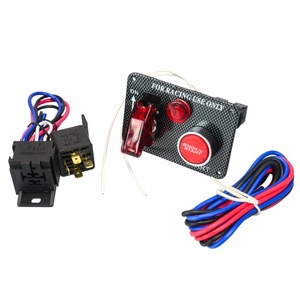 Panneau de commande de démarrage du moteur POYRACING PQY-QT312, uniquement pour usage en course, avec relais et fils - Product Image 5