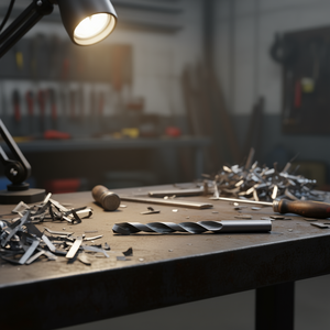 Broca Helicoidal Cilíndrica Fervi de 10 mm para Perforación de Metal - Product Image 3