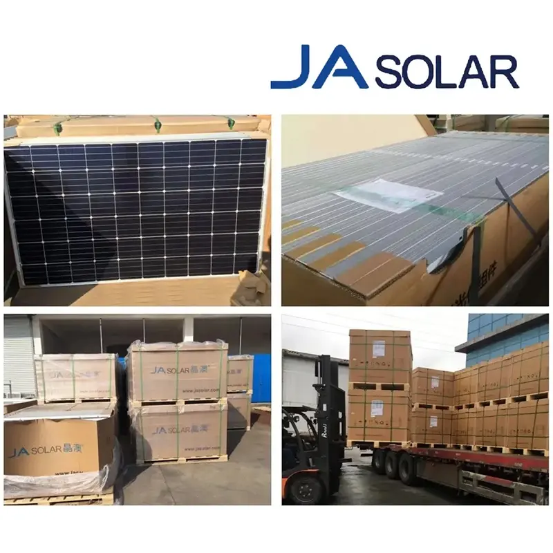 A prezzi accessibili JA pannello solare 360-385W ad alta efficienza monocristallino pannello solare un modulo solare di grado con il prezzo di fabbrica