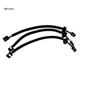 Faisceau de câblage de relais automobile avec connecteur de verrouillage court noir de type Y, faisceau de câblage personnalisé OEM 12V 24V - Product Image 4
