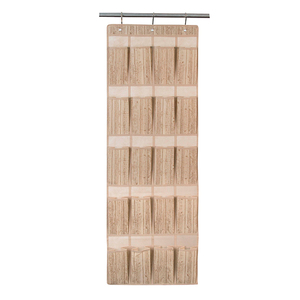 <b>Over</b> <b>the</b> <b>Door</b> Hanging Storage Organizer 20-Pockets Shoe Rack Non-Woven Fabric Storage Bag for Home - Product Image 1