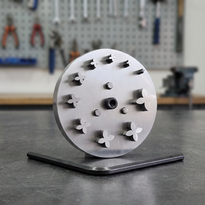 Juego de 10 Cortadores de Disco de 4 Pétalos para Joyería, Herramienta de Corte de Metal Blando para Orfebrería, de 6 a 31 mm |   GS589M-03 - Product Image 3