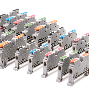 Connecteur de câble à ressort sans pression à branchement rapide série KV, bornier de montage sur rail DIN pour panneau électrique - Product Image 3