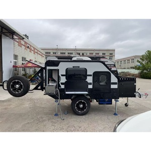 Caravane de voyage légère tout-terrain avec cuisine et salle de bain <span class=keywords><strong>pour</strong></span> le <span class=keywords><strong>camping</strong></span> en plein air - Product Image 5