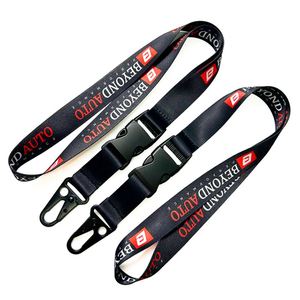 Wholesale US NBA Basketball Club Carabiner Hook Keychain Thermal Gradient Long Lanyard Metal Mobile Work Pass Water Resistant - Product Image 1