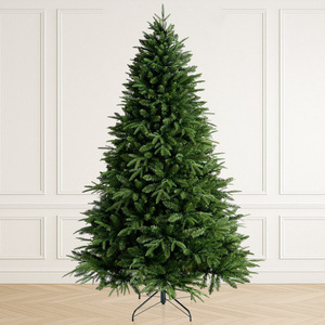 Sapin artificiel en épicéa de 7,5 pieds avec 550 lumières LED blanc chaud, fournitures de décoration de Noël, arbres de Noël, Albero Di Natale - Product Image 3