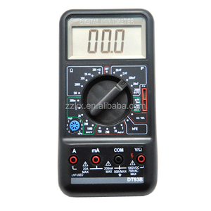 Medidor Digital Universal DT93B, Voltímetro, Amperímetro, Multímetro, Probador Eléctrico, Multitester - Product Image 1