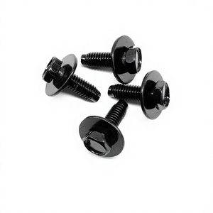 FOR <b>M6</b> Metal Hex <b>Bolts</b> With Washers For Engine Guards Bumpers Fenders - Product Image 3